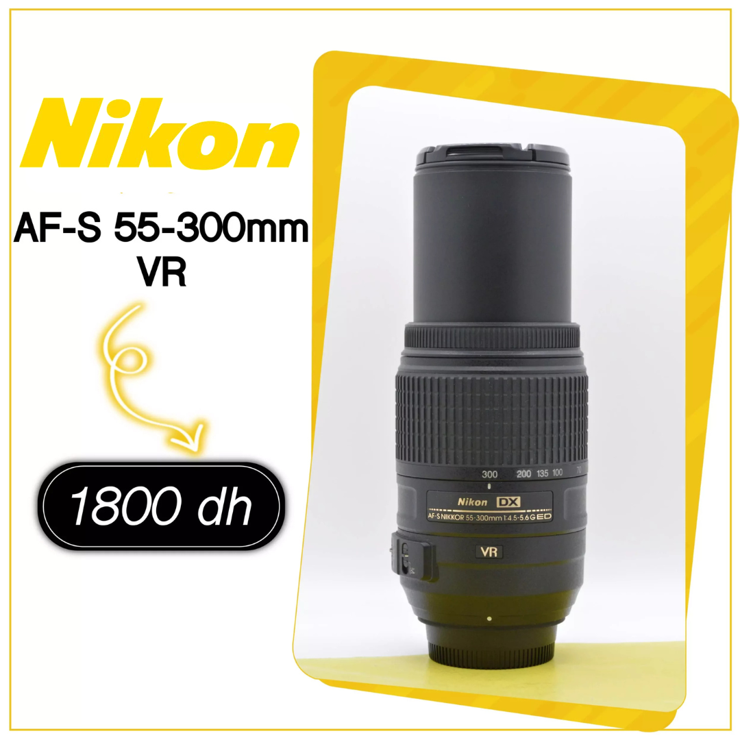 Objectif Nikon AF-S 55-300mm VR II