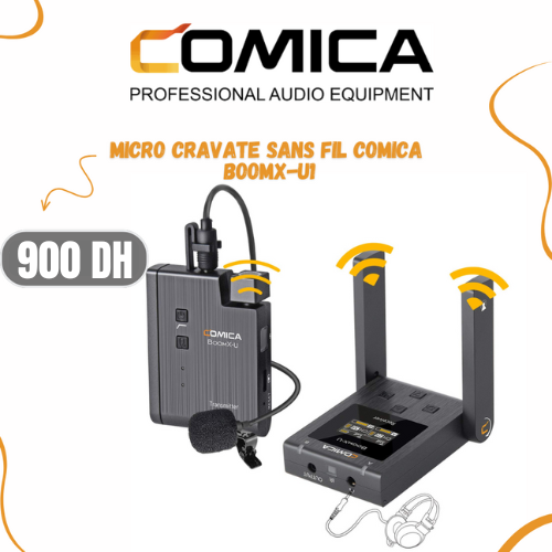 Micro Cravate sans fil Comica BOOMX-U1