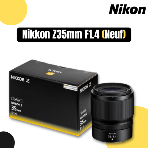 Nikkon Z35mm F1.4 (Neuf)